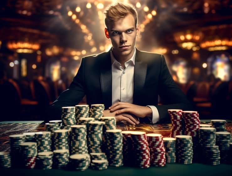 Roulette betting table layout and stake options
